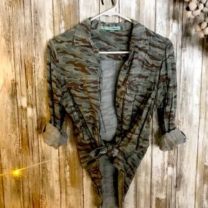MAURICES camo shirt